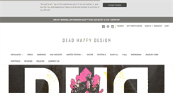 Desktop Screenshot of deadhappydesign.com
